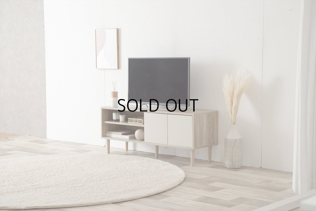 画像4: 【送料無料】テレビ台 ローボード テレビボード 壁寄せ 壁寄せテレビ おしゃれ 送料無料 134009 (4)