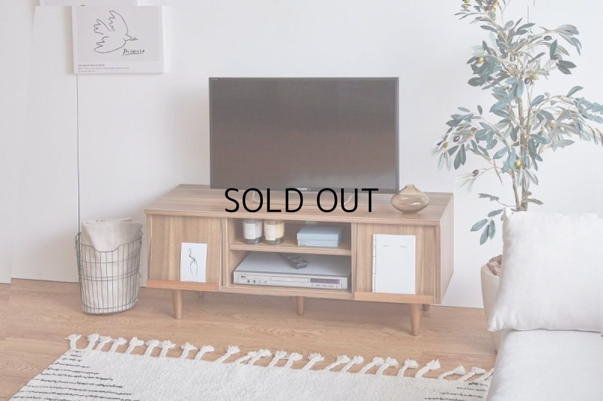 画像3: 【送料無料】テレビ台 ローボード テレビボード 壁寄せ 壁寄せテレビ おしゃれ 送料無料 134012 (3)