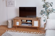 画像3: 【送料無料】テレビ台 ローボード テレビボード 壁寄せ 壁寄せテレビ おしゃれ 送料無料 134012 (3)