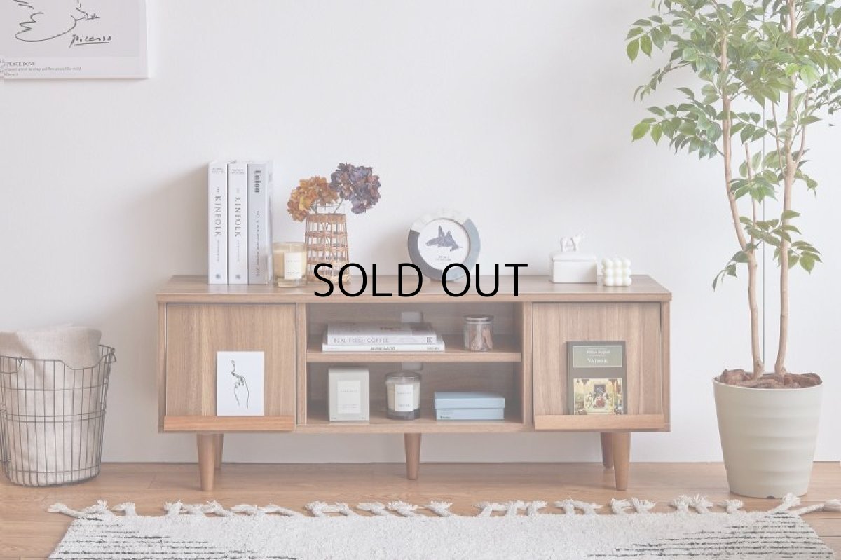 画像4: 【送料無料】テレビ台 ローボード テレビボード 壁寄せ 壁寄せテレビ おしゃれ 送料無料 134012 (4)