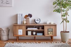 画像4: 【送料無料】テレビ台 ローボード テレビボード 壁寄せ 壁寄せテレビ おしゃれ 送料無料 134012 (4)