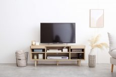 画像7: 【送料無料】テレビ台 ローボード テレビボード 壁寄せ 壁寄せテレビ おしゃれ 送料無料 134012 (7)