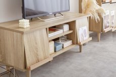 画像10: 【送料無料】テレビ台 ローボード テレビボード 壁寄せ 壁寄せテレビ おしゃれ 送料無料 134012 (10)