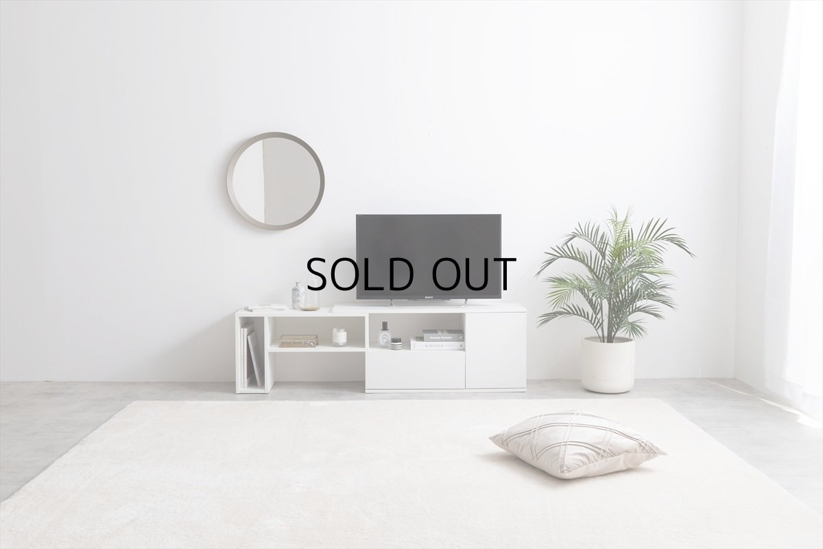 画像3: 【送料無料】テレビ台 ローボード テレビボード 壁寄せ 壁寄せテレビ おしゃれ 送料無料 134031 (3)