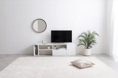 画像3: 【送料無料】テレビ台 ローボード テレビボード 壁寄せ 壁寄せテレビ おしゃれ 送料無料 134031 (3)
