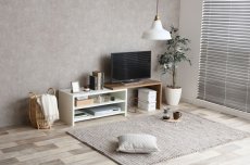 画像4: 【送料無料】テレビ台 ローボード テレビボード 壁寄せ 壁寄せテレビ おしゃれ 送料無料 138004 (4)