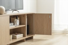 画像5: 【送料無料】テレビ台 ローボード テレビボード 壁寄せ 壁寄せテレビ おしゃれ 送料無料 138010 (5)