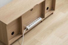 画像6: 【送料無料】テレビ台 ローボード テレビボード 壁寄せ 壁寄せテレビ おしゃれ 送料無料 138010 (6)