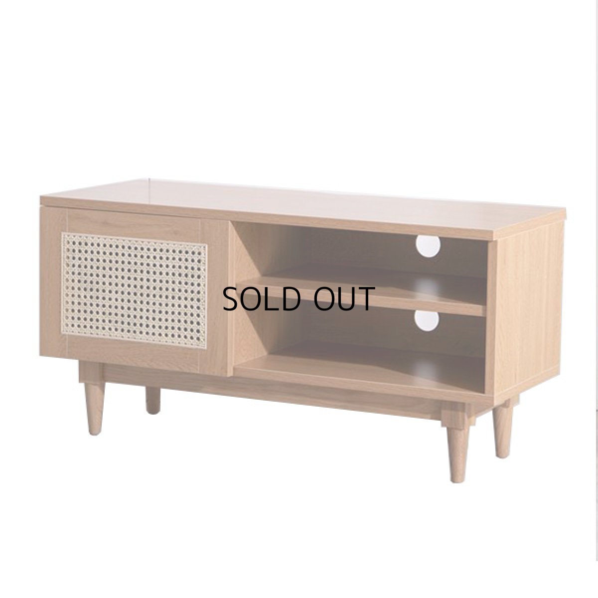 画像1: 【送料無料】テレビ台 ローボード テレビボード 壁寄せ 壁寄せテレビ おしゃれ 送料無料 160005 (1)