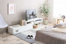画像3: 【送料無料】テレビ台 ローボード テレビボード 壁寄せ 壁寄せテレビ おしゃれ 送料無料 89001 (3)
