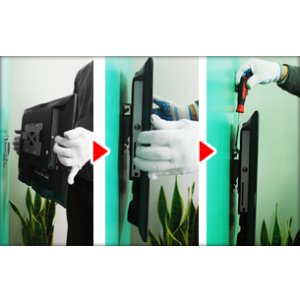 画像6: 【12〜26型対応】VESA規格対応テレビ壁掛け金具 角度固定薄型 - LCD-108【VESA(横×縦)：75×75/100×100/200×100mm】