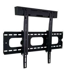 画像1: 【37〜75型対応】汎用テレビ壁掛け金具 上下角度調節 - PLB-117M ポケット付き (1)