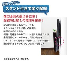 画像9: 【37〜80型対応】汎用テレビ壁掛け金具 角度固定薄型 - PLB-141M (9)