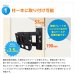 画像5: 【13〜43型対応】VESA規格対応テレビ壁掛け金具 上下左右角度調節ロングアーム - LCD-2703【VESA(横×縦)：75×75/100×100/100×200/200×100/200×200mm】