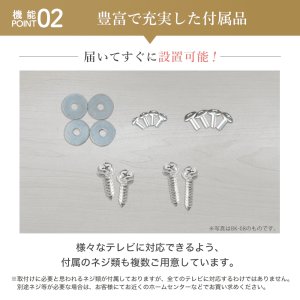 画像8: 【テレビ裏or壁面に設置】ラック シェルフ VESA規格対応  LS-BK08