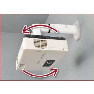 画像3: 【最大全長310mm】スタイリッシュプロジェクター壁掛け金具 - PRM-PR05B