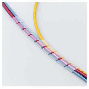 画像5: 【送料無料】ケーブルタイ（スパイラル）2m巻き・内寸直径20mm - CA-SP20