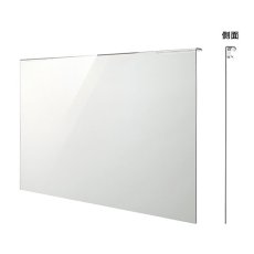 画像2: 【送料無料】液晶テレビ保護パネル（40インチ/40型）透明カバー 保護フィルム　CRT-400WHG (2)