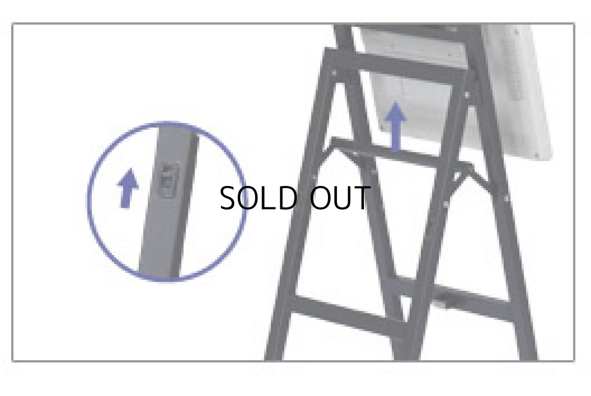画像10: 【送料無料】国産モニタースタンド 40〜50型対応 デジタルサイネージ用イーゼルスタンド(DSE-50) (10)