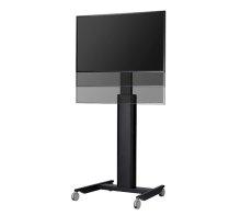 画像2: 【送料無料】国産テレビスタンド 40-55インチ対応 ハイポジションスタンド 電動昇降タイプ(HM-4055) (2)