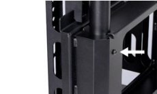 画像4: 【送料無料】国産テレビスタンド 移動式テレビスタンド(LPS-K55) (4)