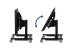 画像5: 【送料無料】国産テレビスタンド 32-55インチ対応 モニタワーロースタンド(ML-3255) (5)