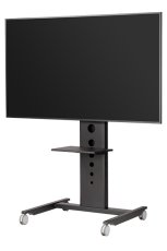 画像2: 【送料無料】国産テレビスタンド 70-90インチ対応 モニタワーラージ (2)