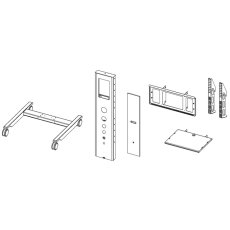 画像7: 【送料無料】国産テレビスタンド 70-90インチ対応 モニタワーラージ (7)