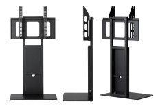 画像3: 【送料無料】国産テレビスタンド 37-55インチ対応 モニタワー壁寄せスタンド(MW-3755) (3)