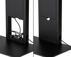 画像7: 【送料無料】国産テレビスタンド 37-55インチ対応 モニタワー壁寄せスタンド(MW-3755) (7)