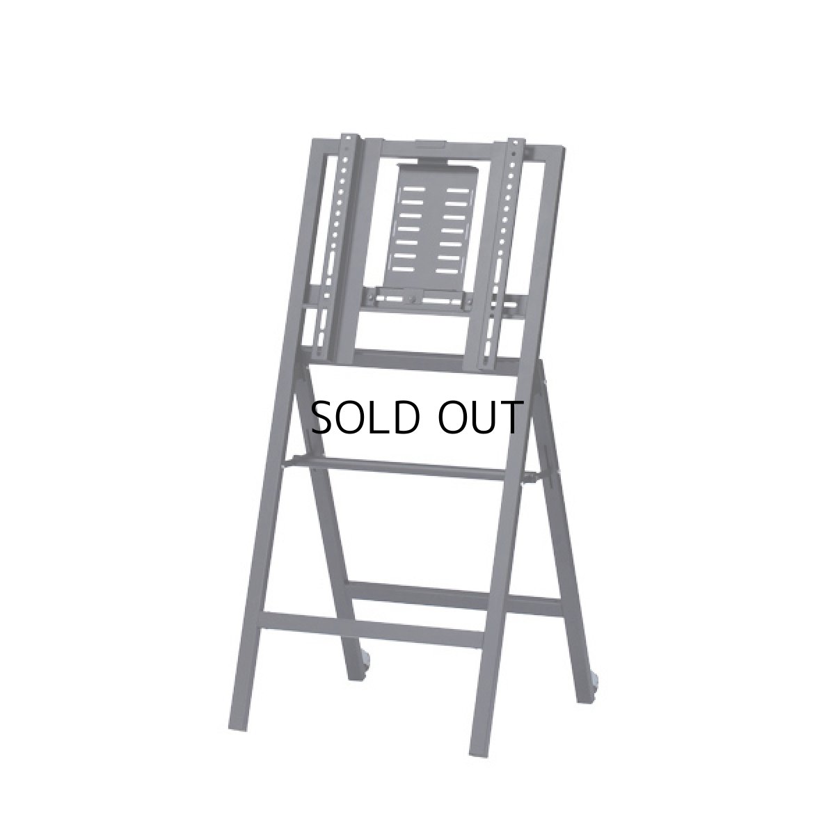 画像2: 【送料無料】国産モニタースタンド 40〜50型対応 デジタルサイネージ用イーゼルスタンド(DSE-50) (2)