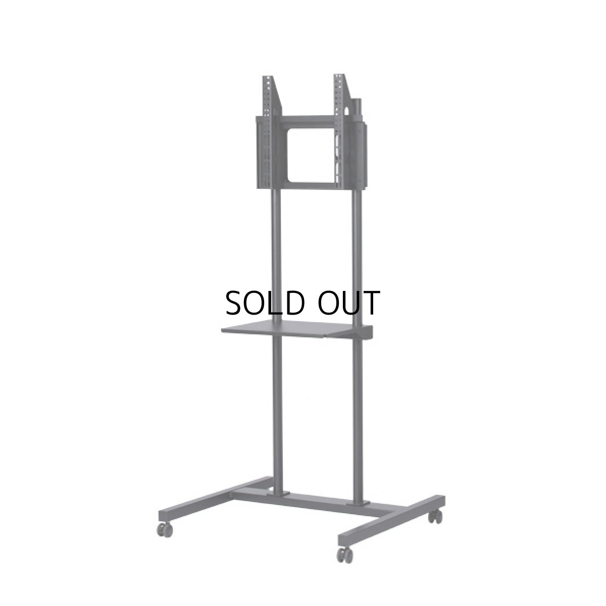 画像2: 【送料無料】国産テレビスタンド 移動式テレビスタンド(LPS-K55) (2)