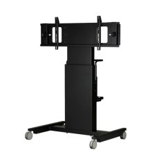 画像1: 【送料無料】国産テレビスタンド 電子黒板用電動昇降装置付スタンド (MH-6070) (1)