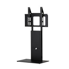 画像1: 【送料無料】国産テレビスタンド 37-55インチ対応 モニタワー壁寄せスタンド(MW-3755) (1)