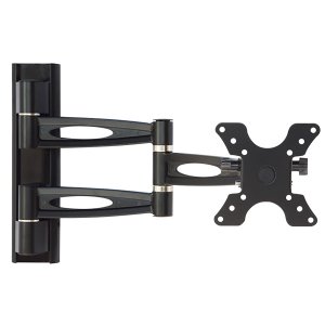 画像1: 【12〜26型対応】VESA規格対応テレビ壁掛け金具 上下左右角度調節ロングアーム - LCD-303【VESA(横×縦)：75×75/100×100mm】