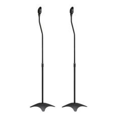 画像1: シンプルな小型スピーカー用スタンド - SPK-STD-MS01B (1)