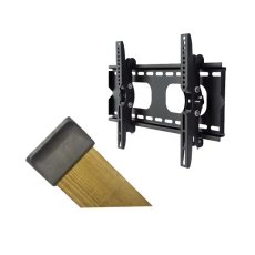 画像1: 賃貸でもOK！【26〜60型対応】テレビ壁掛け金具・DIAWALL・ディアウォール・2ｘ4材セット【ウッディ】WDY-117S (1)