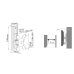 画像9: 12〜26型対応 VESA規格 上下左右角度調節