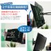 画像4: 【12〜26型対応】VESA規格対応テレビ壁掛け金具 上下左右角度調節ショートアーム - LCD-301ブラック【VESA(横×縦)：75×75/100×100mm】 (4)