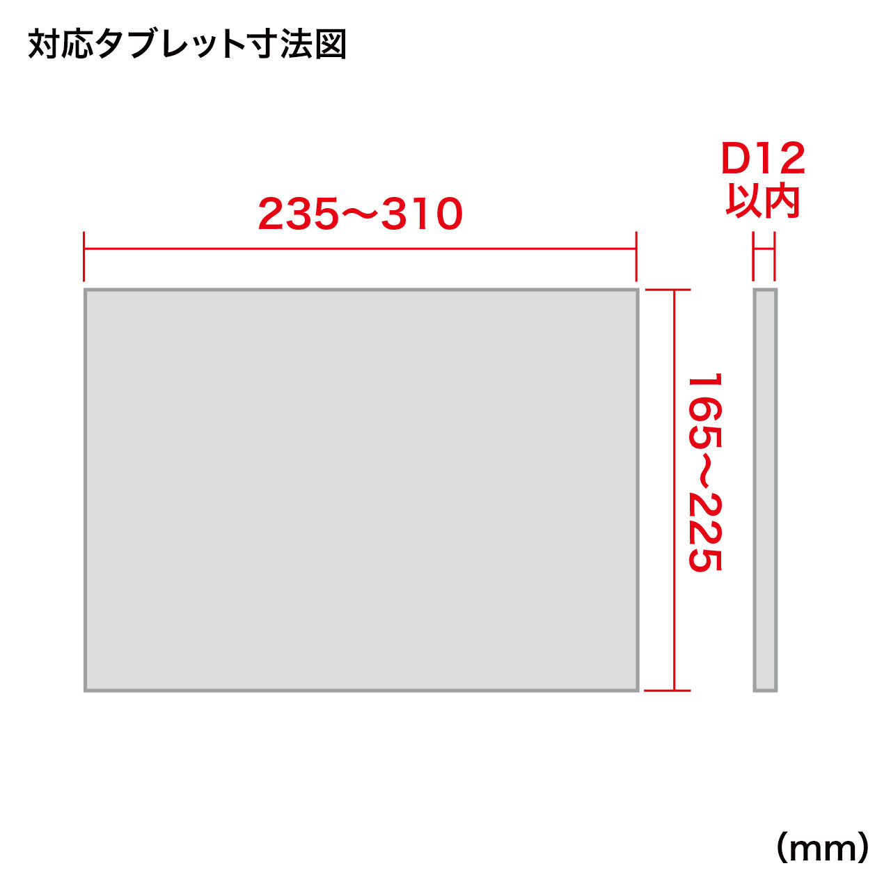 11〜13インチ対応iPad・タブレット用アーム　CR-LATAB24