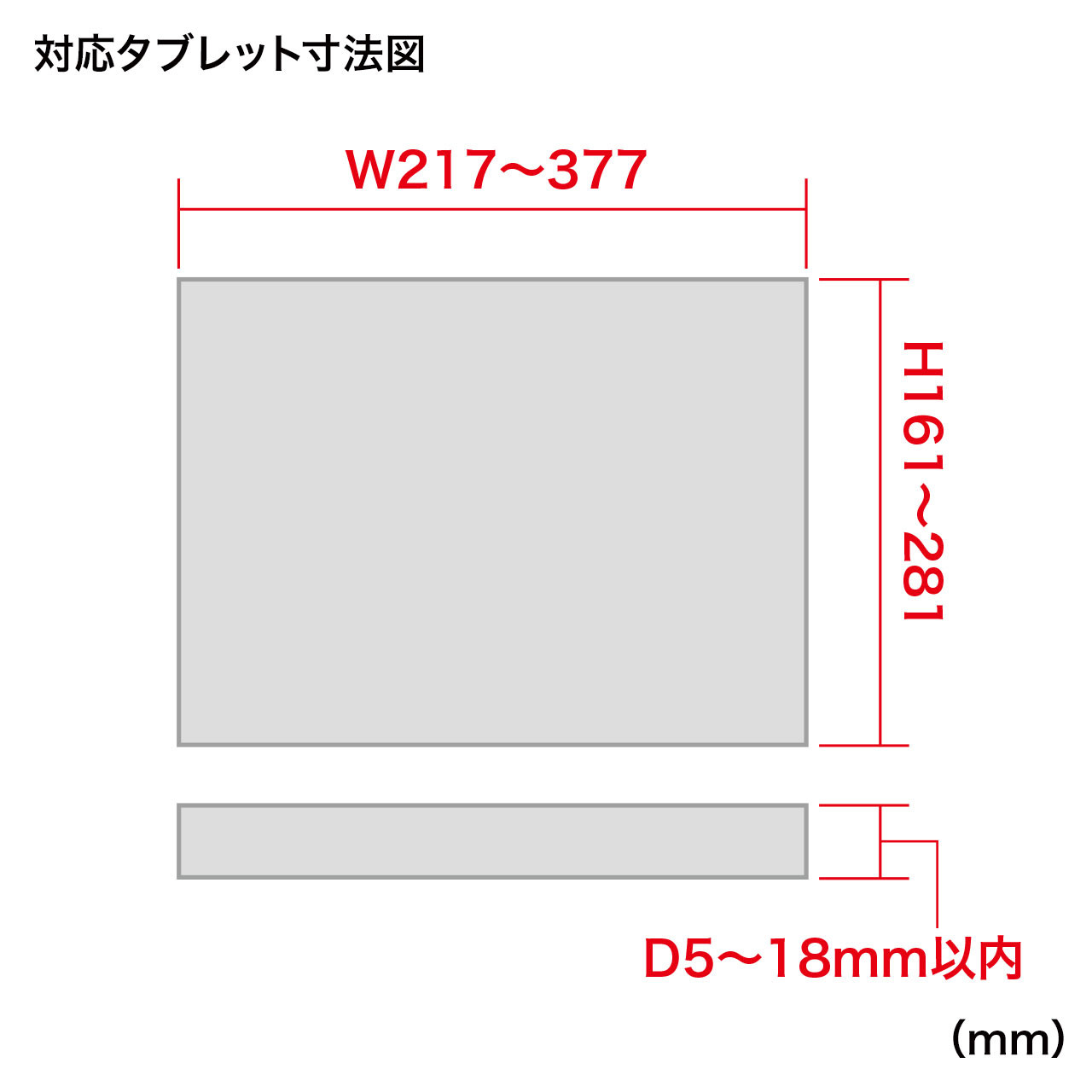 9.7〜13インチ対応iPad・タブレット用支柱取付けアーム　CR-LATAB27