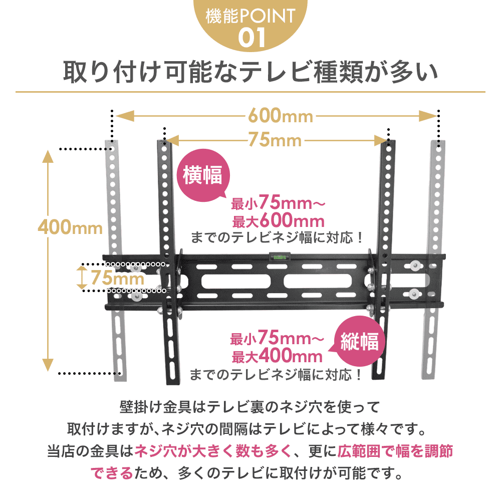 取付種類多い