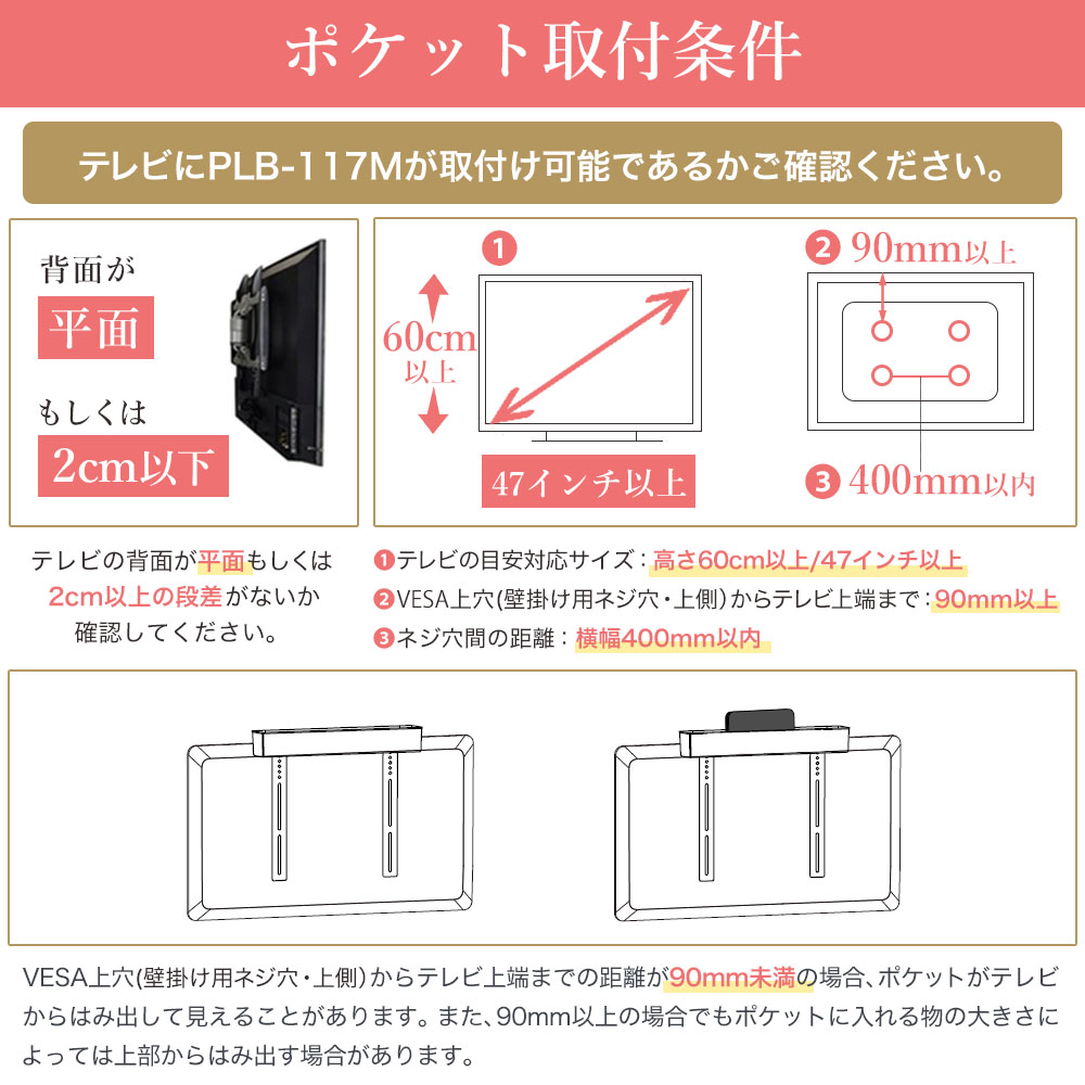 取付条件