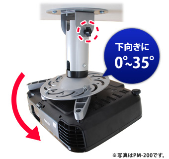 下向きに0°〜30°