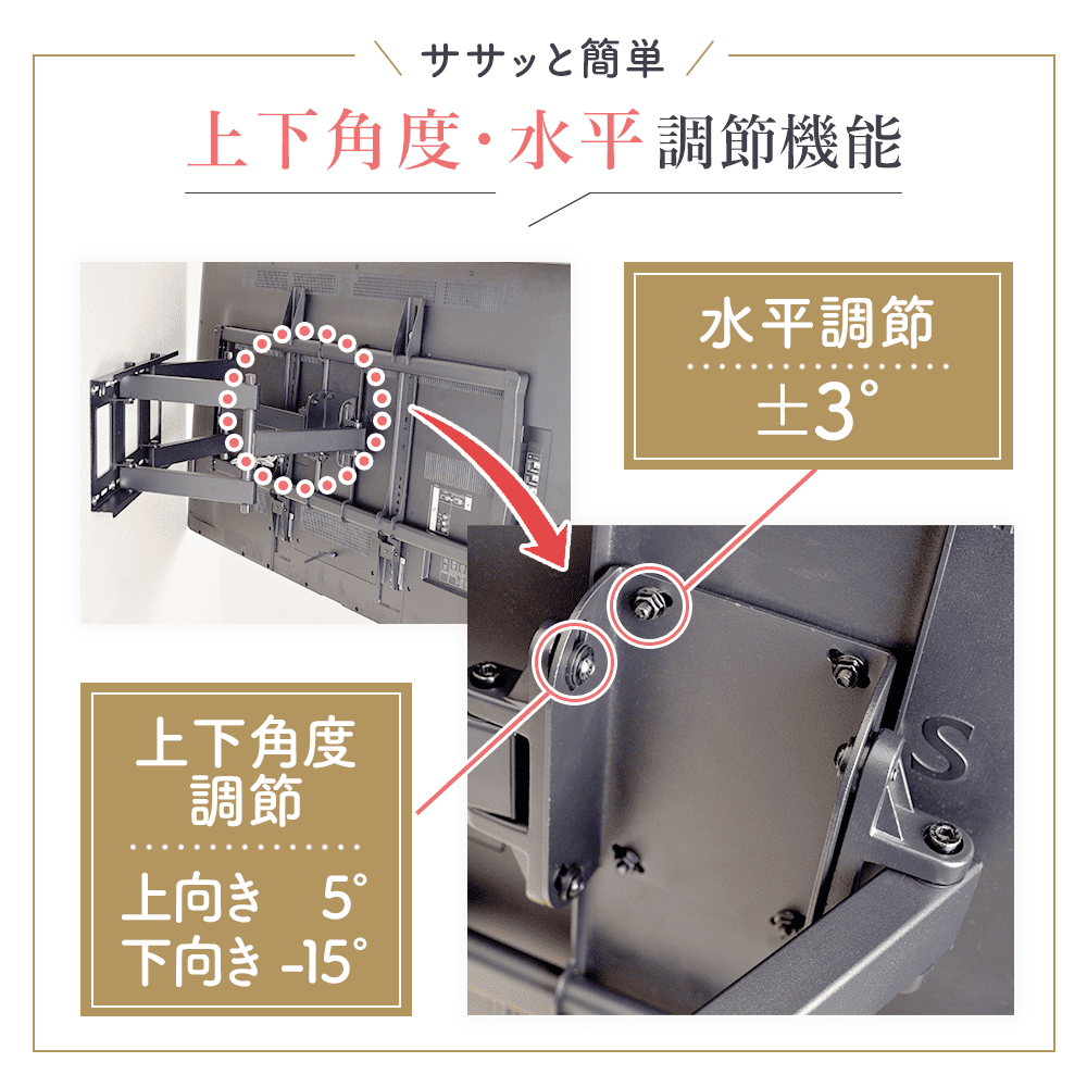 ササっと調節