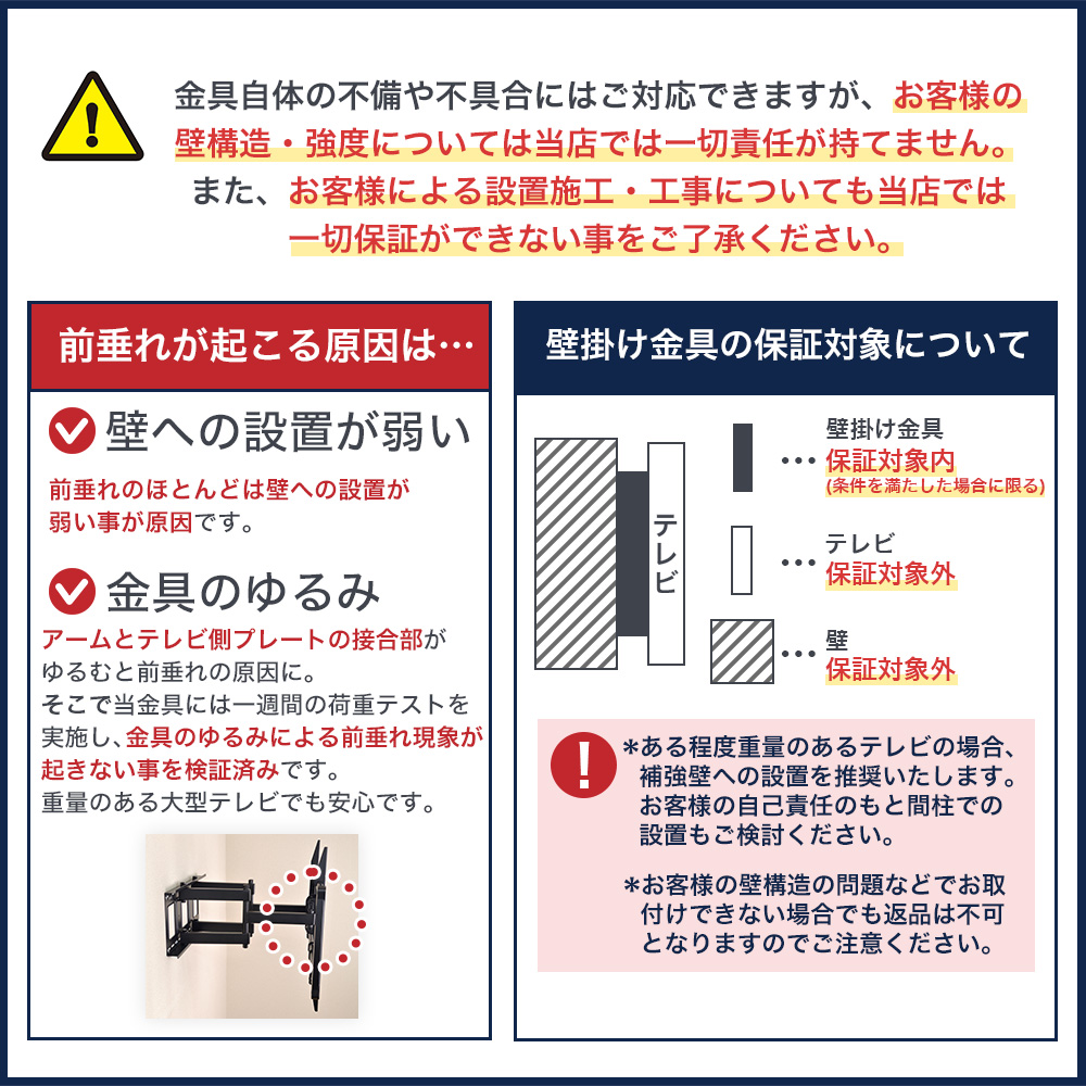 前垂れが起こる原因