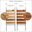 画像5: 突っ張り木板ラダーラック（幅80cm）【Escala-エスカーラ-】【代引不可】メーカー出荷 (5)
