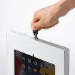 画像10: タブレット スタンド ipad ホルダー 壁面  鍵付き 9.7-11インチ iPad用スチール製ケース CR-LAIPAD16 (10)