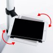 画像5: タブレット スタンド ipad ホルダー 書画カメラ 無段階 高さ調整 7〜13インチ対応iPad・タブレットステージ CR-LATAB25 (5)