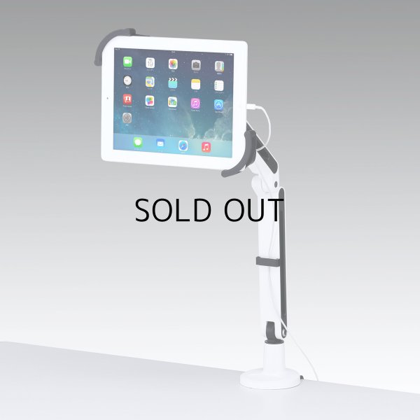 画像2: 【送料無料】タブレット スタンド ipad ホルダー アーム クランプ式 7〜11インチ対応iPad・タブレット用アーム（クランプ式・2本アーム） CR-LATAB9 (2)